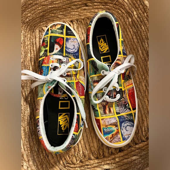 Vans Unisex National Geographic Collaboration Era Sneakers Magazine - Picture 2 of 10